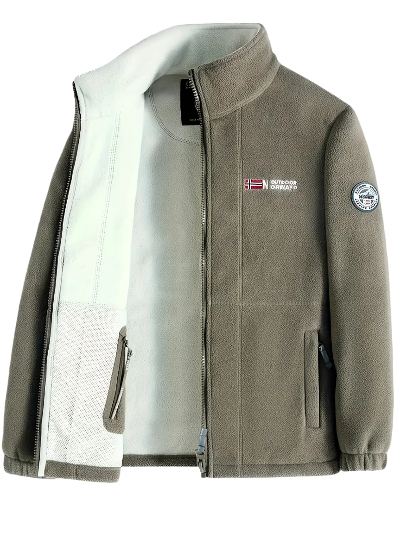 Álvaro – Funktionale gefütterte Herren Fleecejacke - Image 8