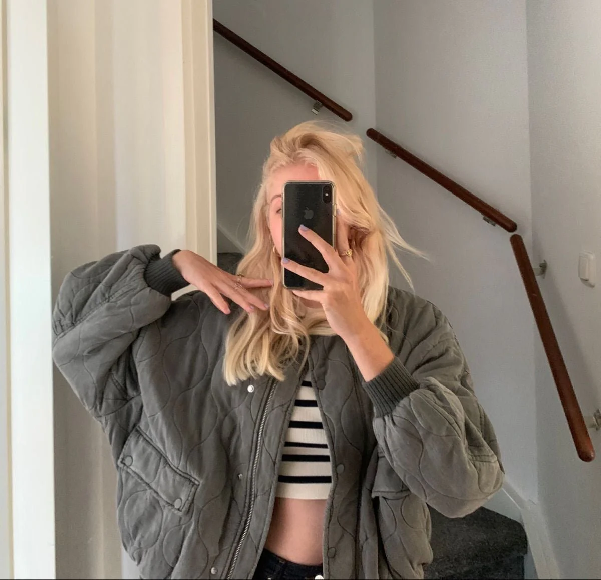 Alyssa | Gesteppe Bomberjacke - Image 8