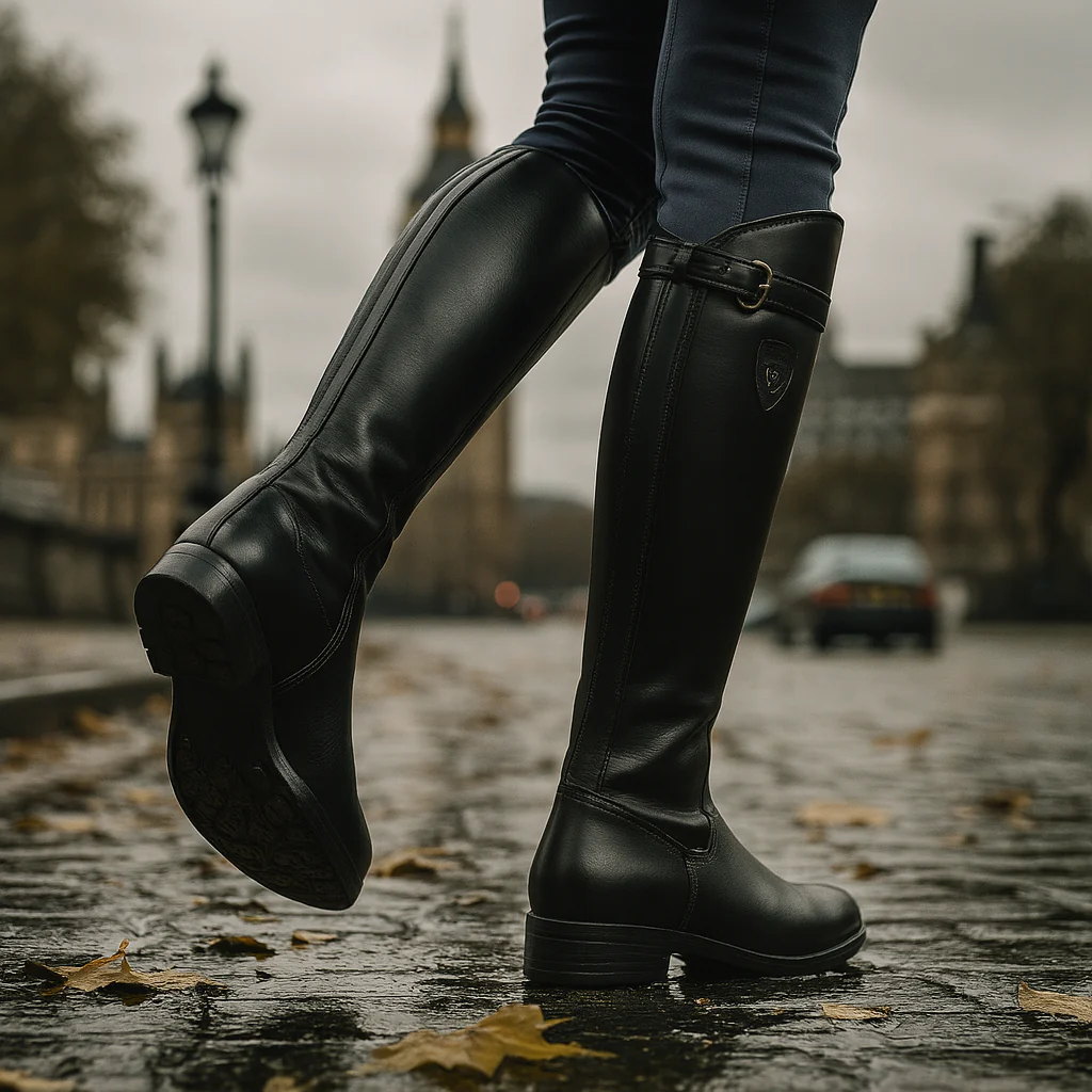 Amalia | Elegante wasserdichte Lederstiefel - Image 2