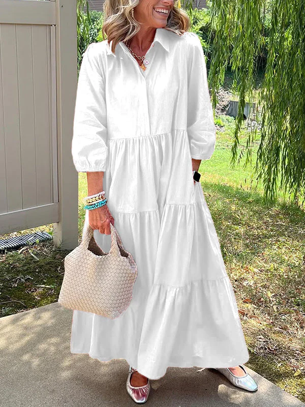 Amara | Maxi Kleid aus Baumwolle für den Alltag - Image 10