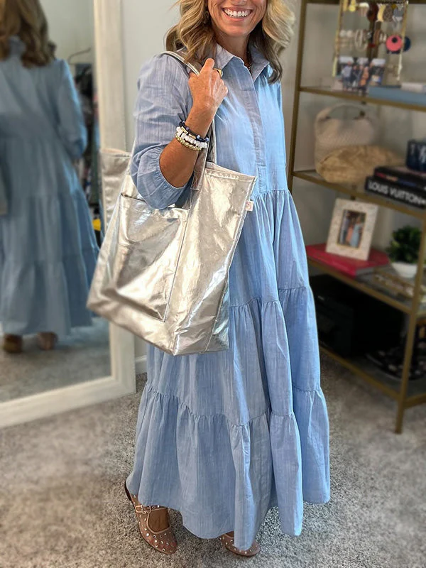 Amara | Maxi Kleid aus Baumwolle für den Alltag - Image 2