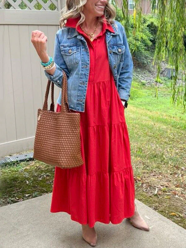 Amara | Maxi Kleid aus Baumwolle für den Alltag - Image 5