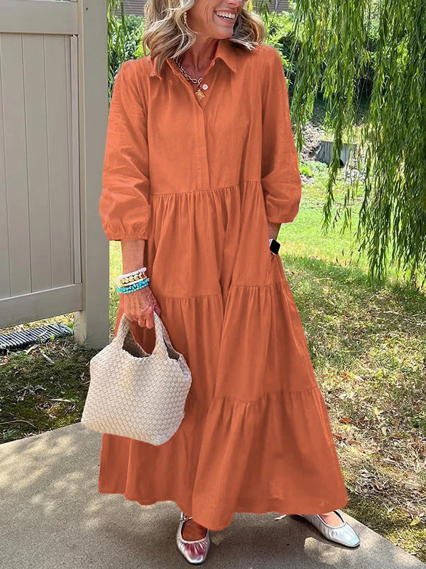 Amara | Maxi Kleid aus Baumwolle für den Alltag - Image 6
