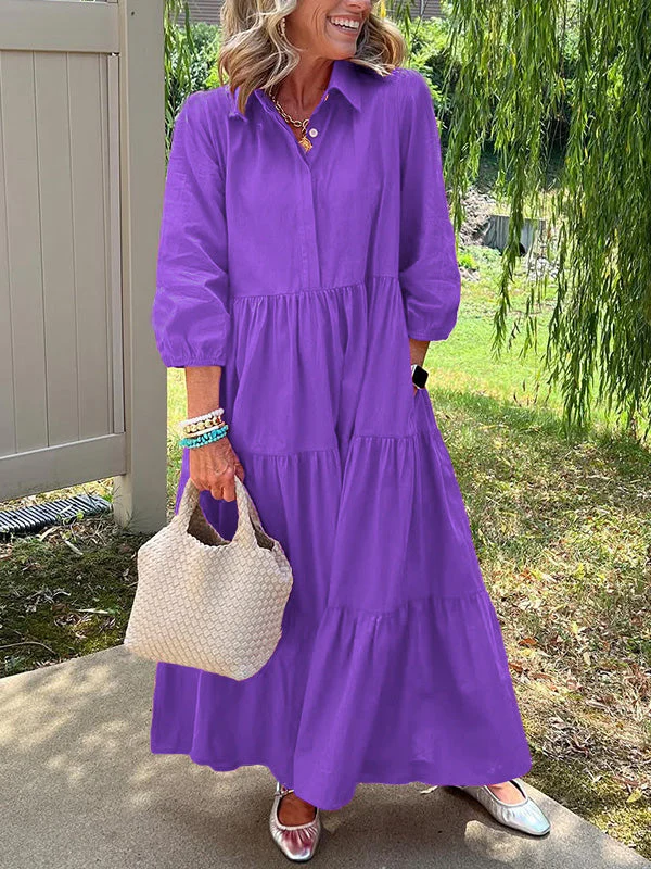 Amara | Maxi Kleid aus Baumwolle für den Alltag - Image 7