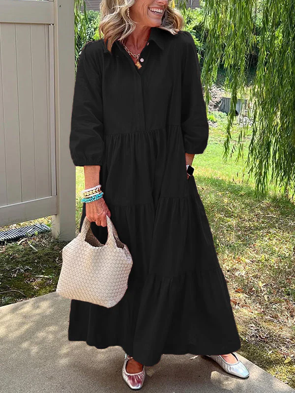Amara | Maxi Kleid aus Baumwolle für den Alltag - Image 8