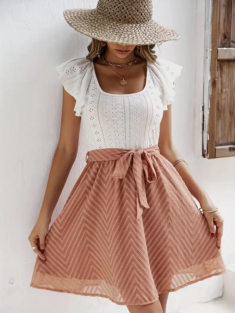 Amaree – Elegantes Baumwollkleid mit Stickerei - Image 6
