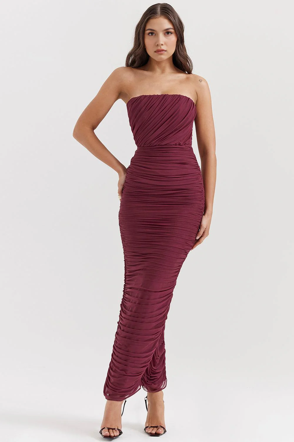 AMARIS - Mesh MaxiKleid - Image 5