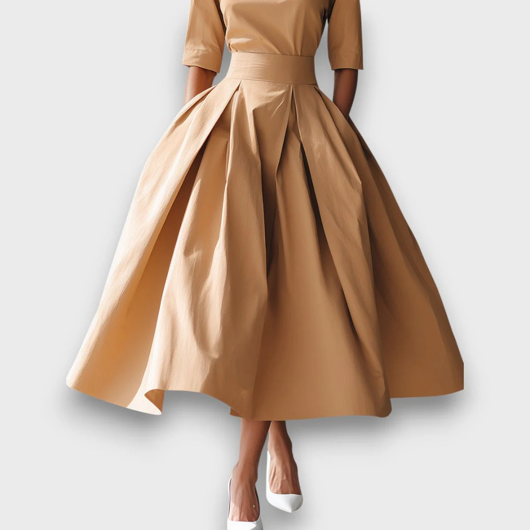 Amarisse – Midikleid aus strukturierter Baumwolle - Image 2