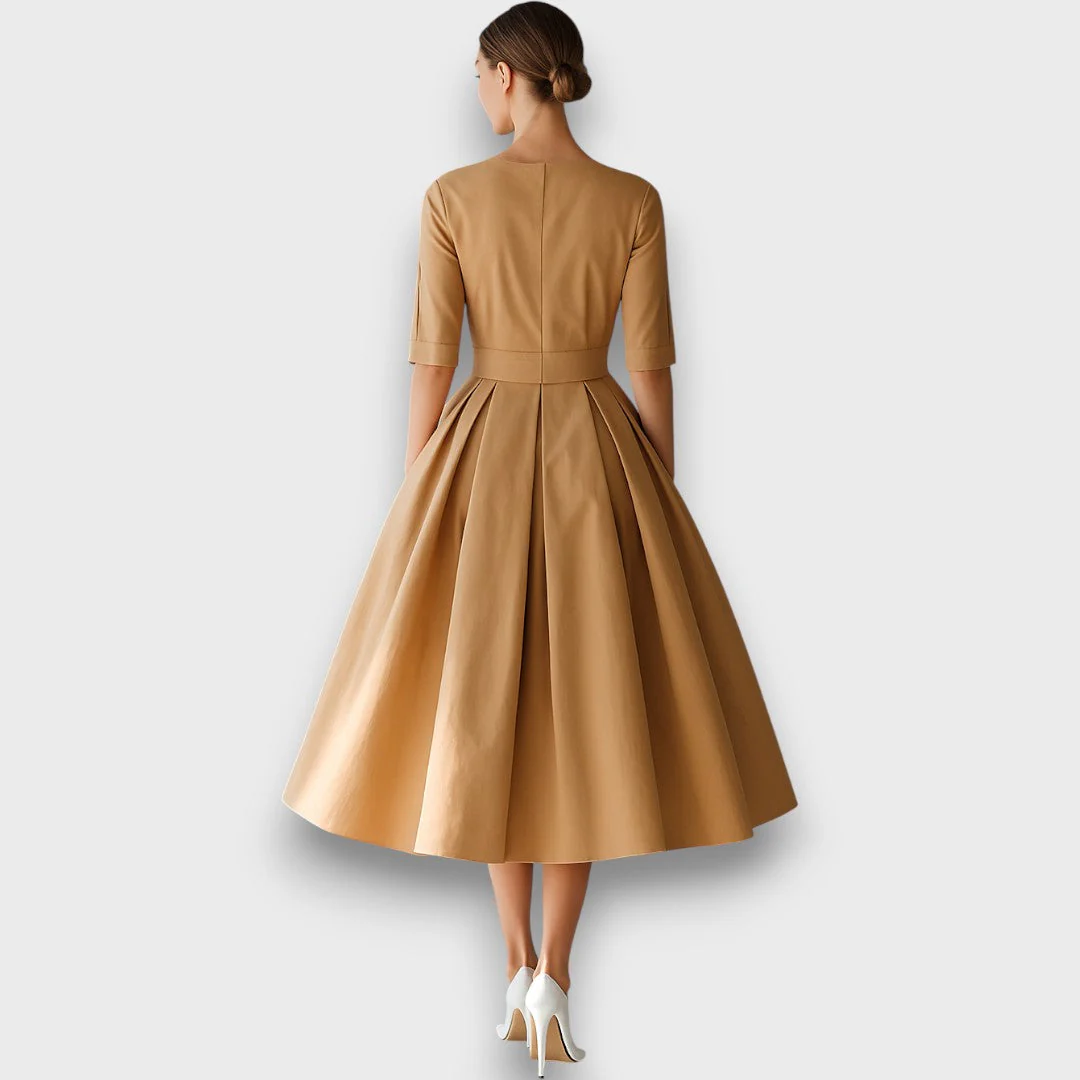 Amarisse – Midikleid aus strukturierter Baumwolle - Image 5