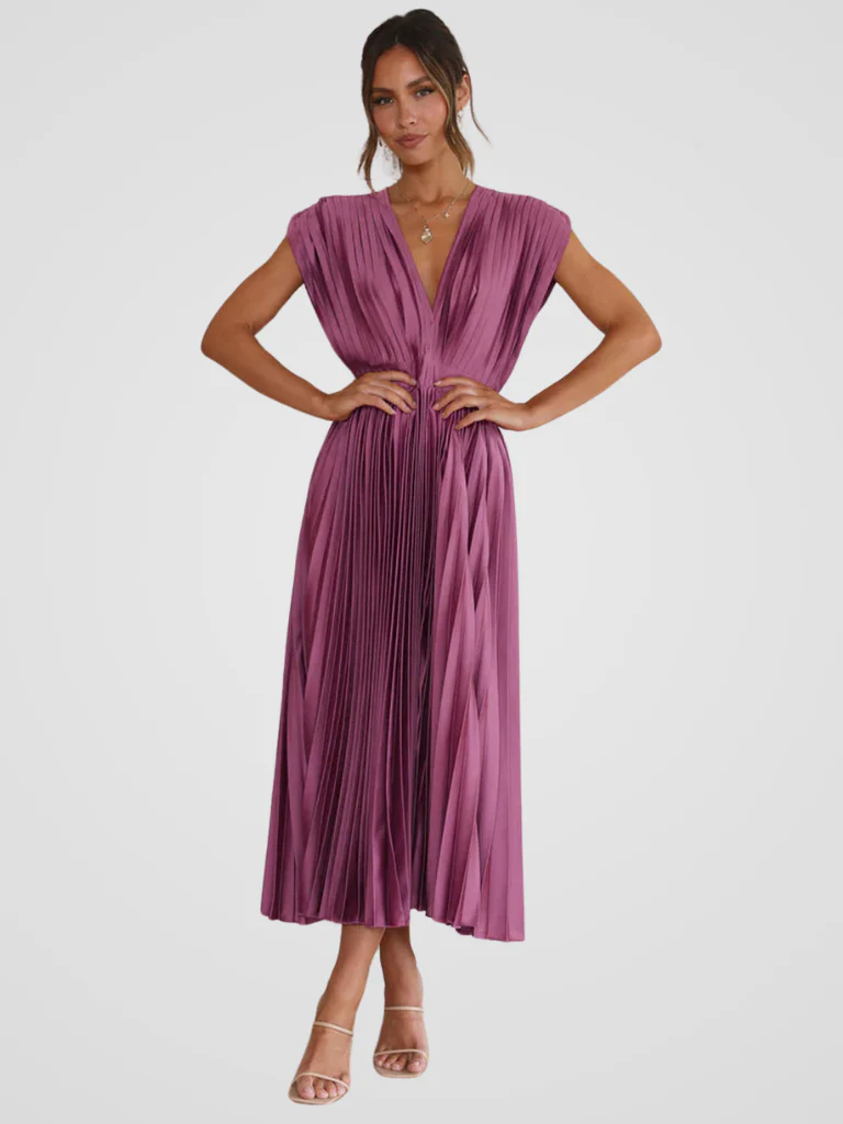 AMAYA PLEATED MIDI - Image 13