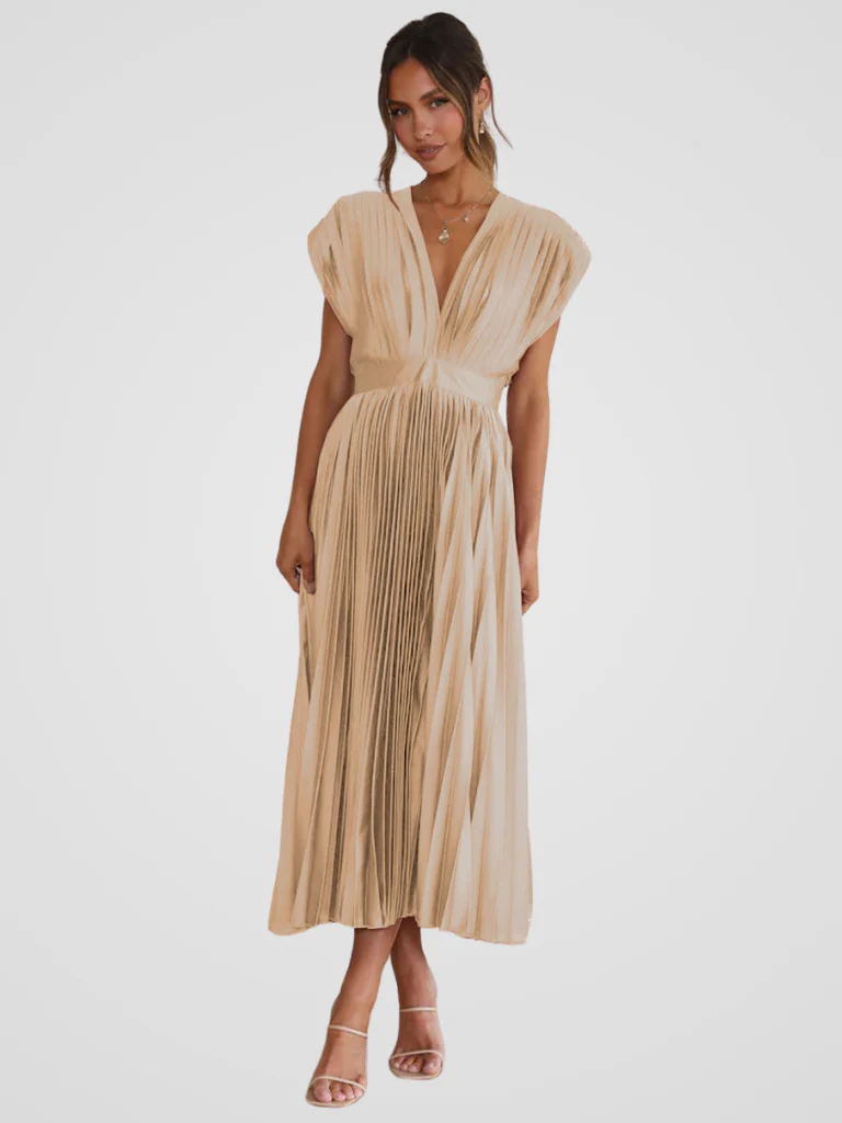 AMAYA PLEATED MIDI - Image 3