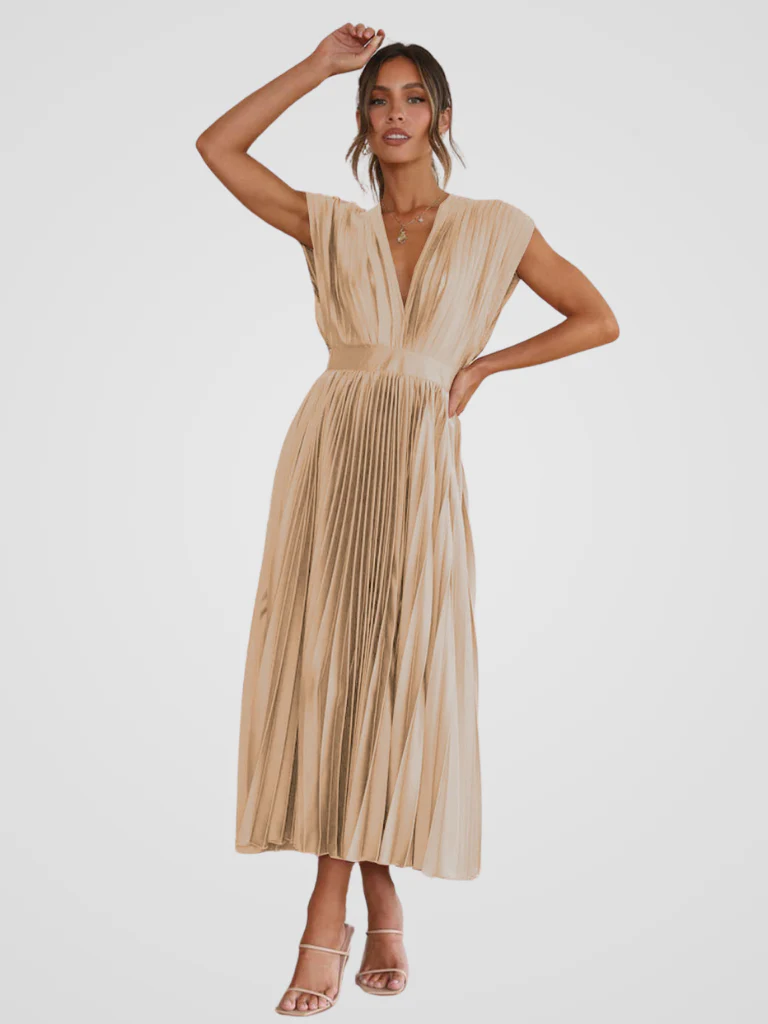 AMAYA PLEATED MIDI - Image 4