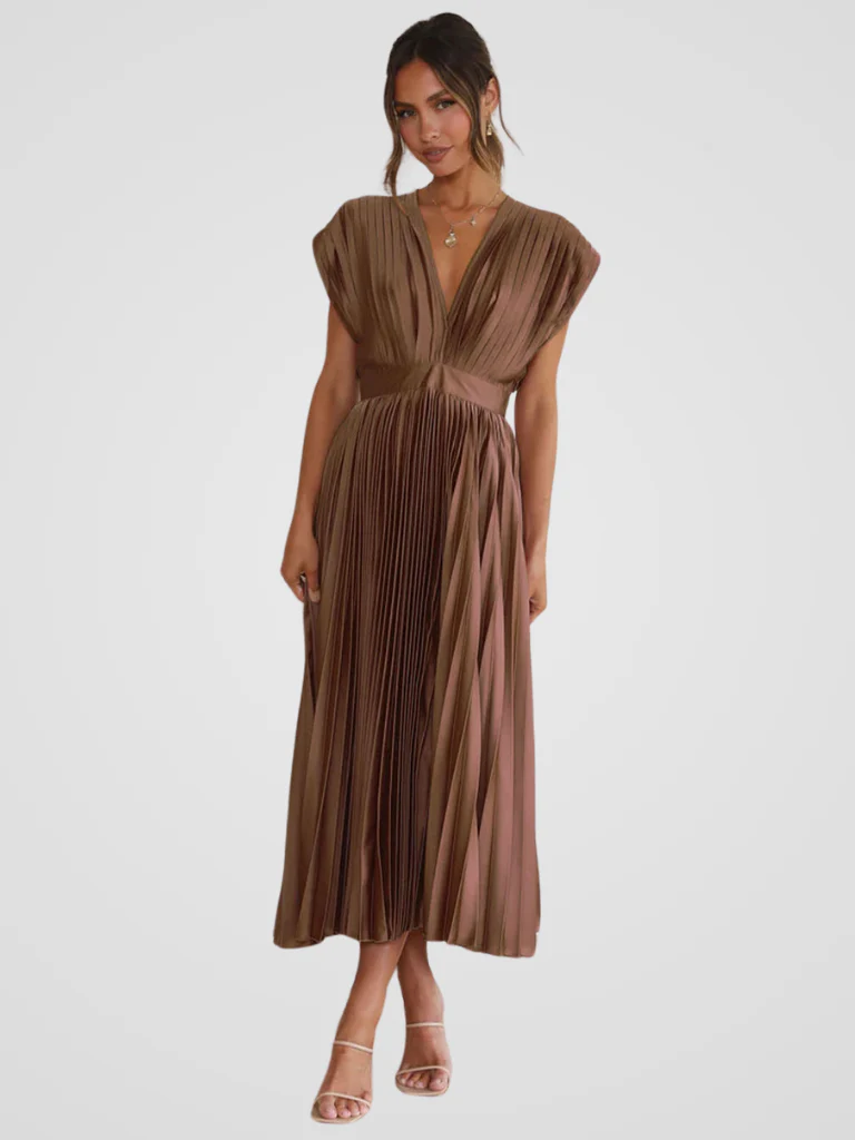 AMAYA PLEATED MIDI - Image 5