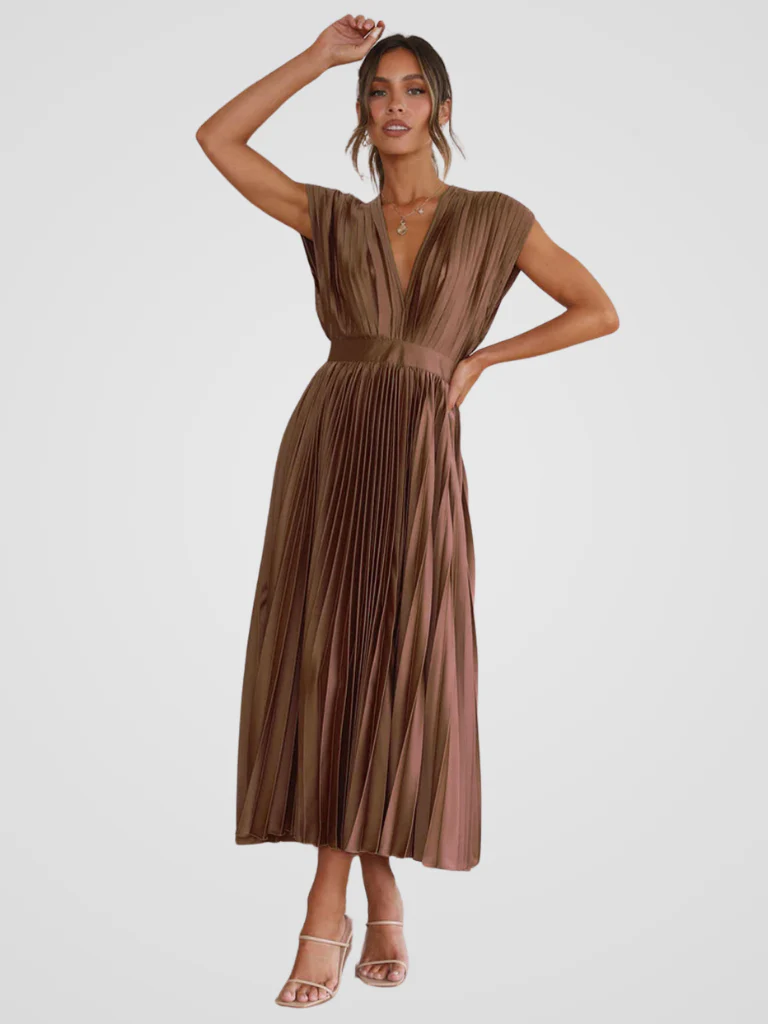 AMAYA PLEATED MIDI - Image 6