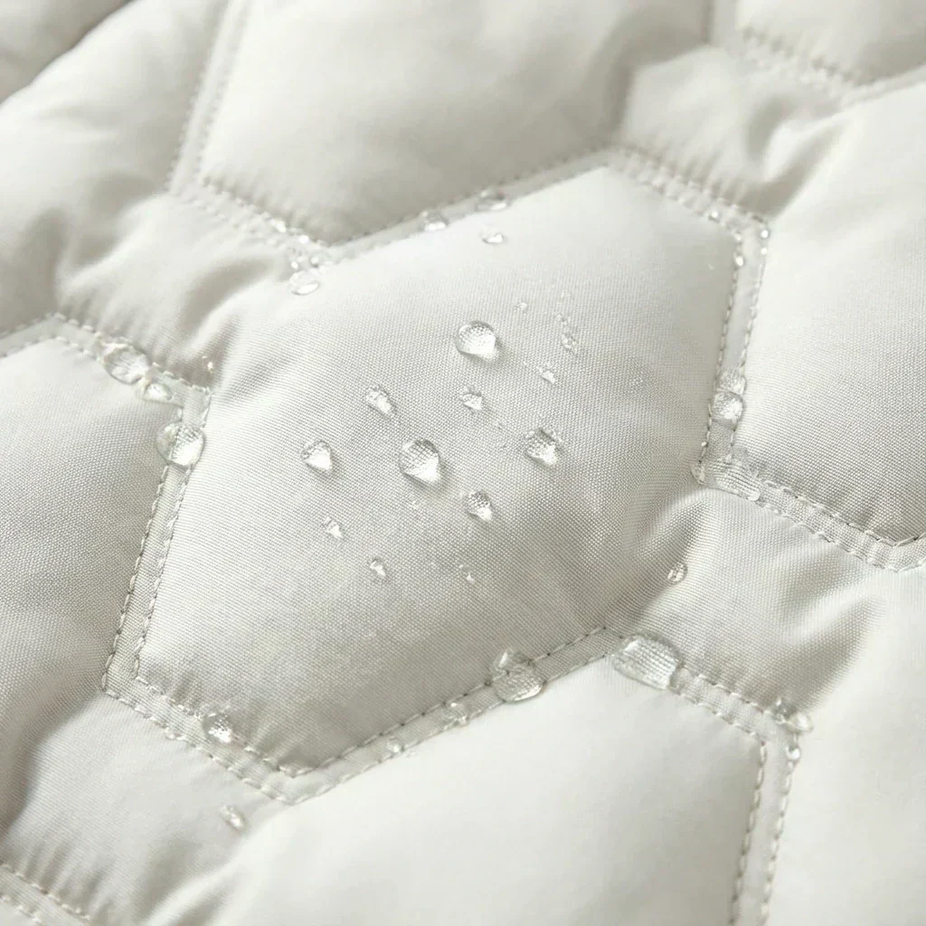 Amelia - langer, wetterfester, gefütterter Kapuzenmantel - Image 4