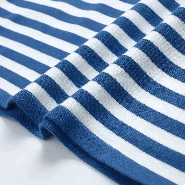 Amelia – Lässiges gestreiftes Damen Langarmshirt - Image 4