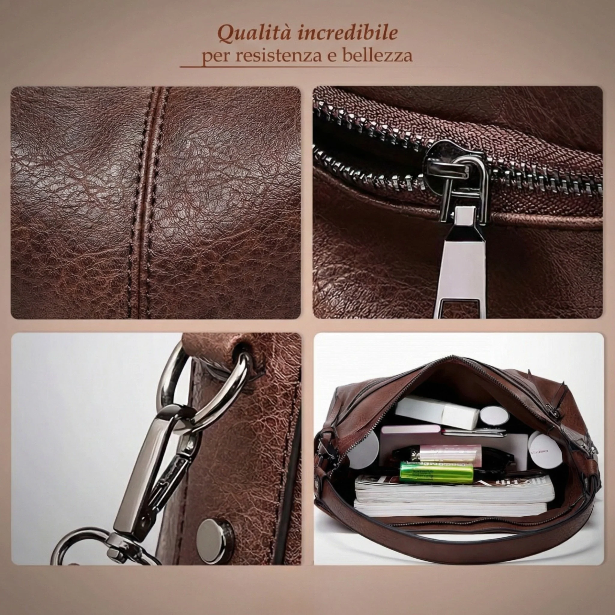 Amelia - luxuriöse Schultertasche - Image 3