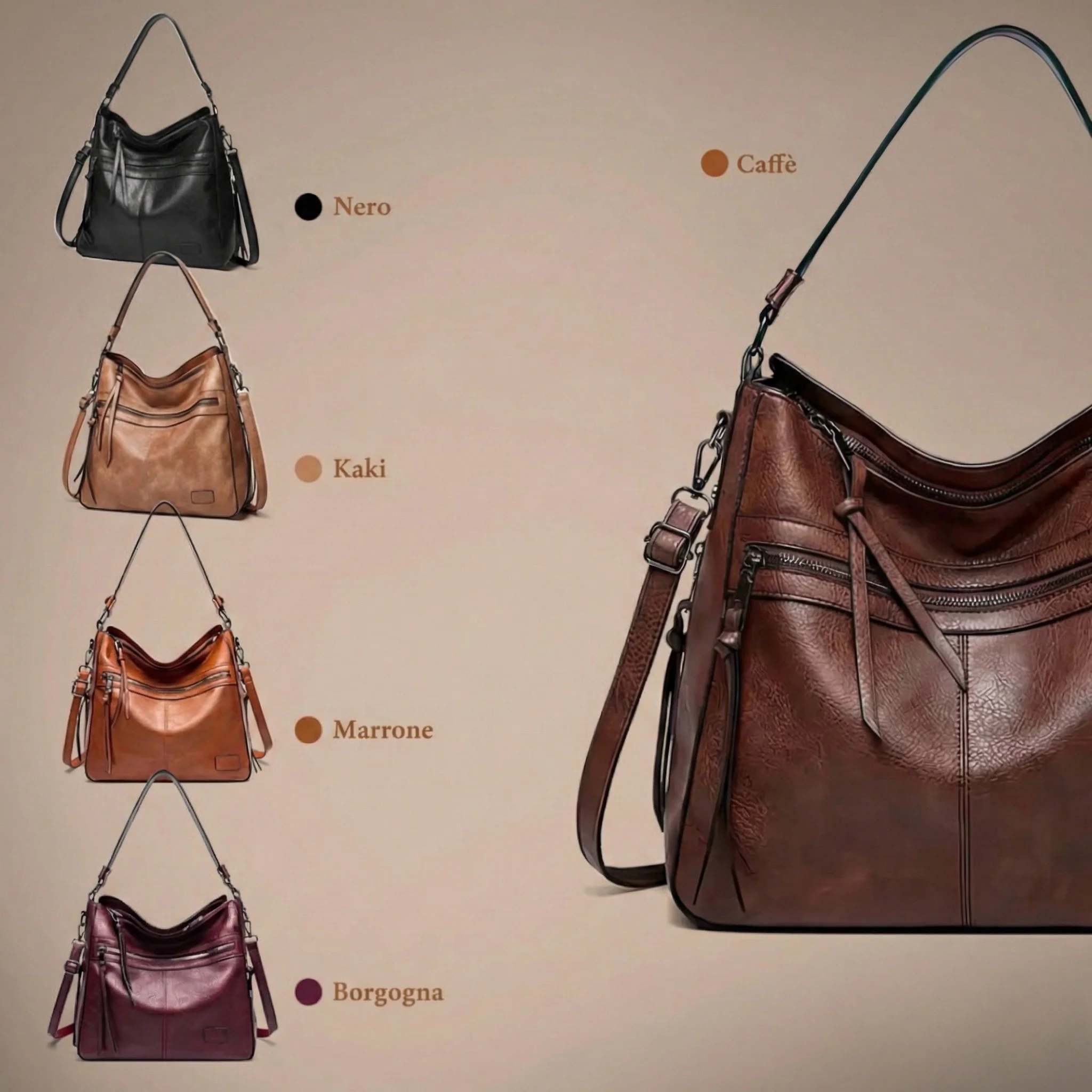 Amelia - luxuriöse Schultertasche - Image 4