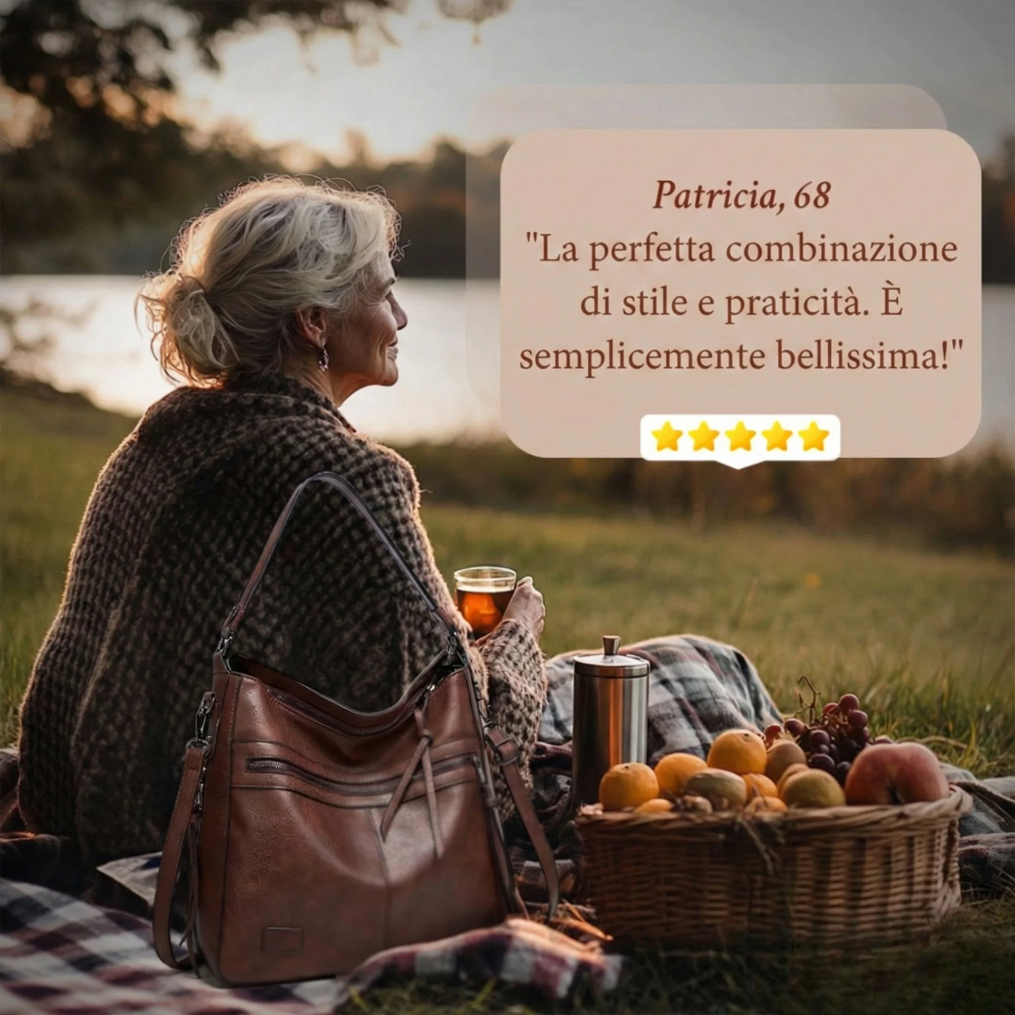 Amelia - luxuriöse Schultertasche - Image 6
