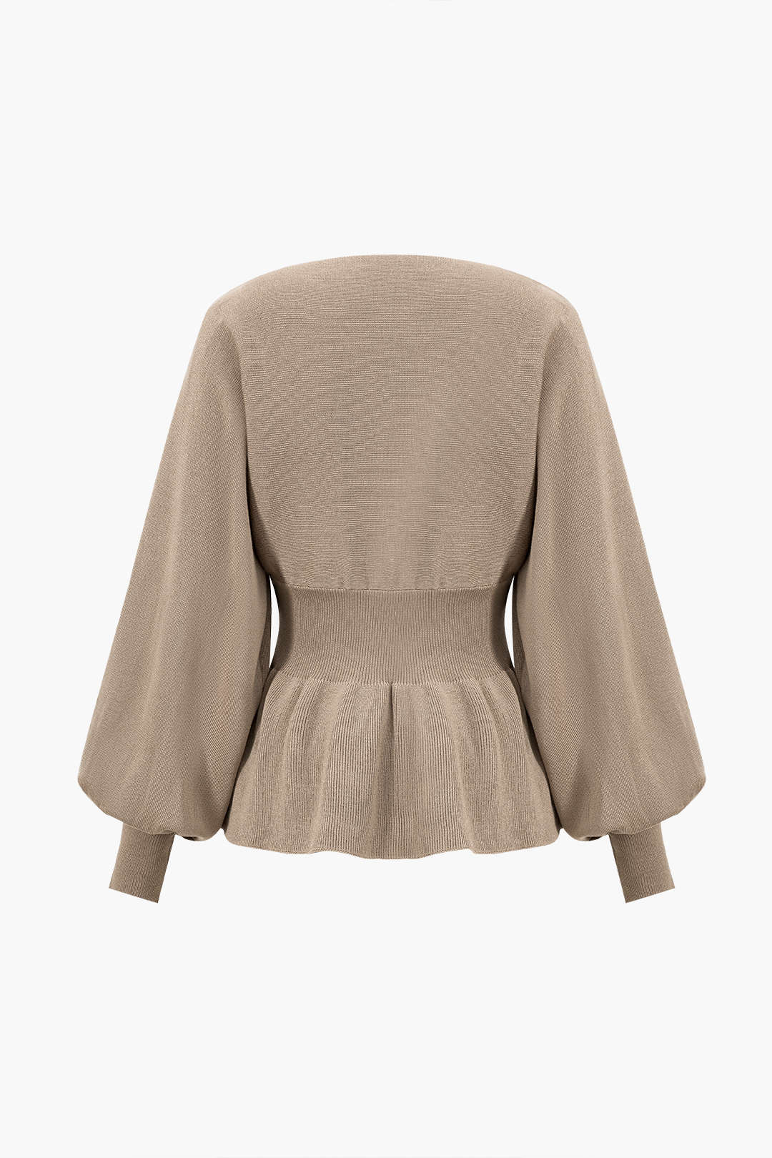 Amelie | Elegantes Strick-Set mit Peplum-Top & Bleistiftrock - Image 2