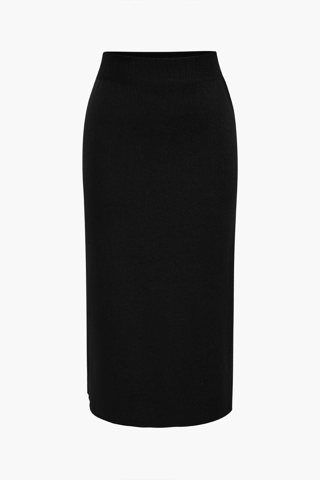 Amelie | Elegantes Strick-Set mit Peplum-Top & Bleistiftrock - Image 8