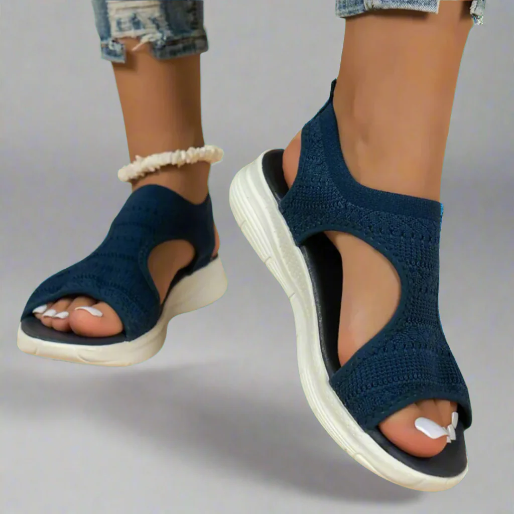 Amelie | Handgefertigte Wedge-Sandalen aus Premium-Material - Image 3