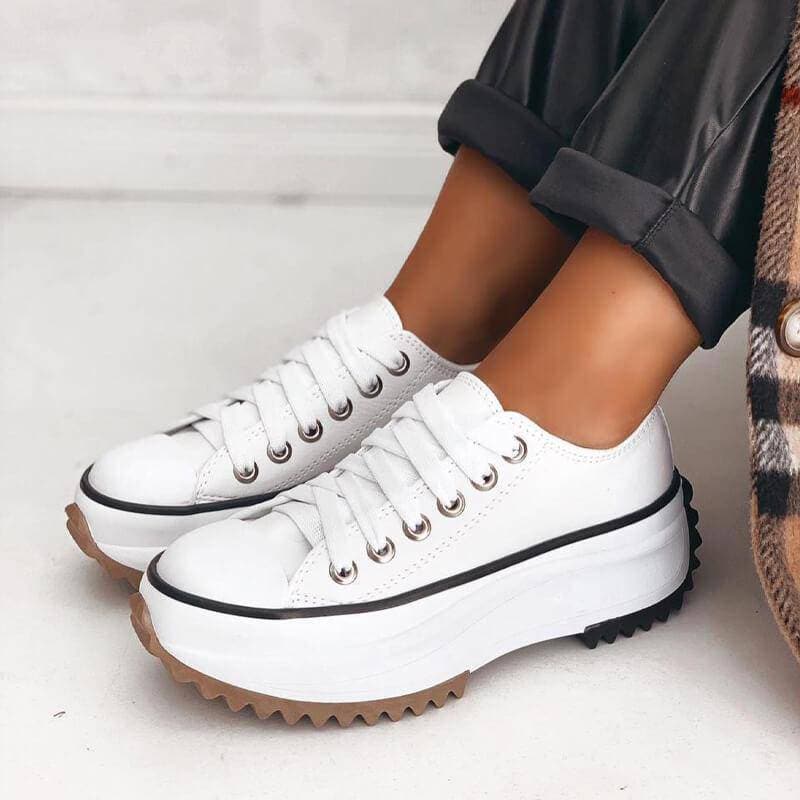 Amelie | Stylische Plateau Turnschuhe für Frauen - Image 2
