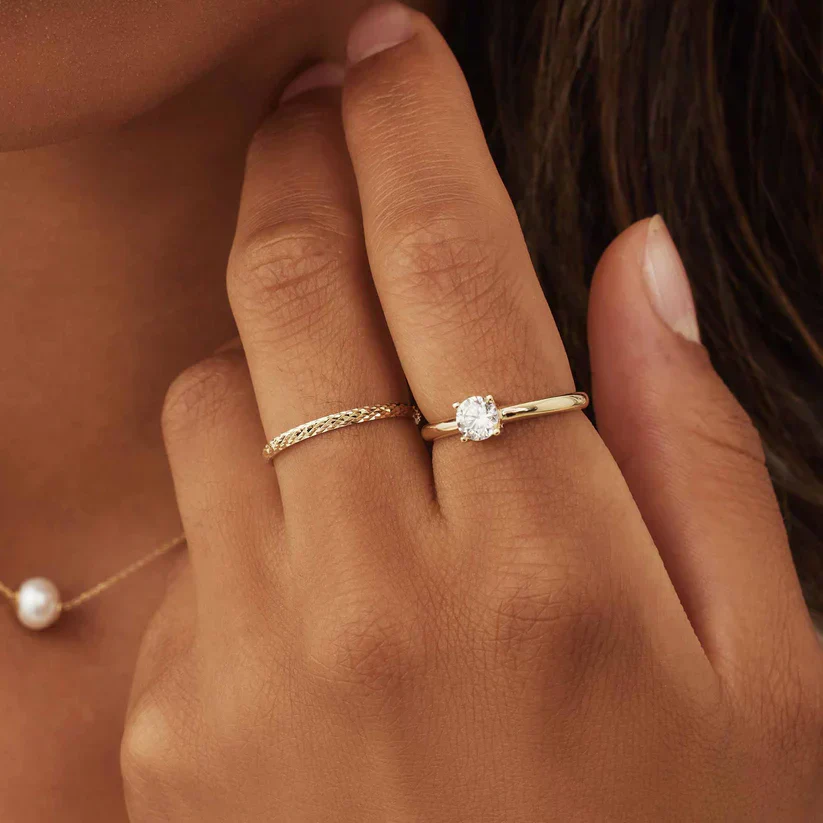 Ameline Gold Spalier Ring - Image 3