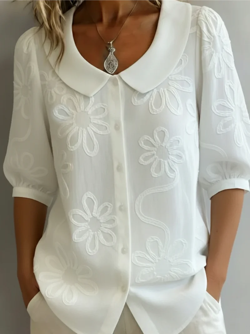 Amiliah - Soft-Touch-Bluse - Image 3