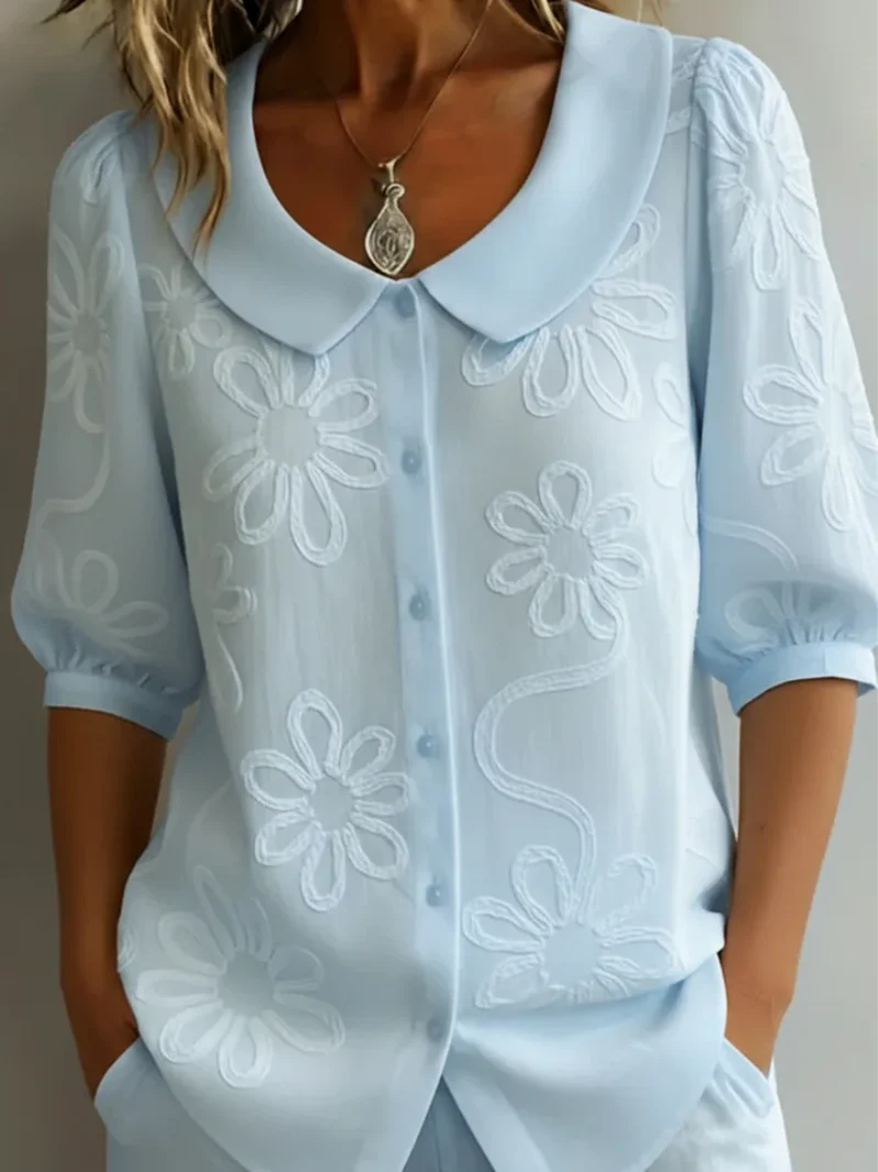 Amiliah - Soft-Touch-Bluse - Image 5