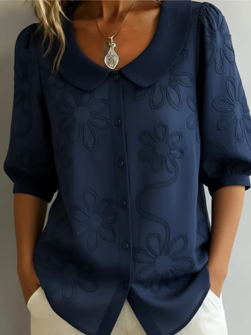 Amiliah - Soft-Touch-Bluse - Image 6
