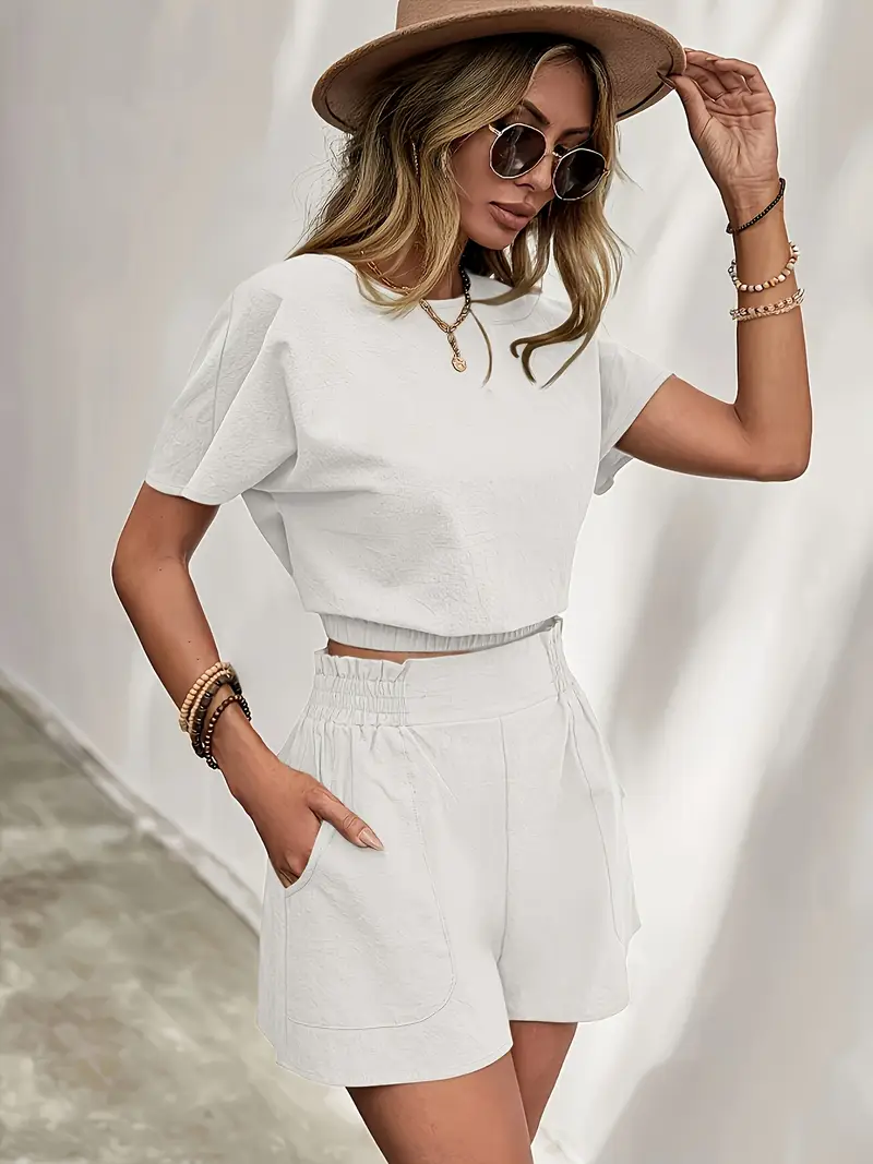 Aminna – Elegantes Top- und Shorts-Set - Image 16