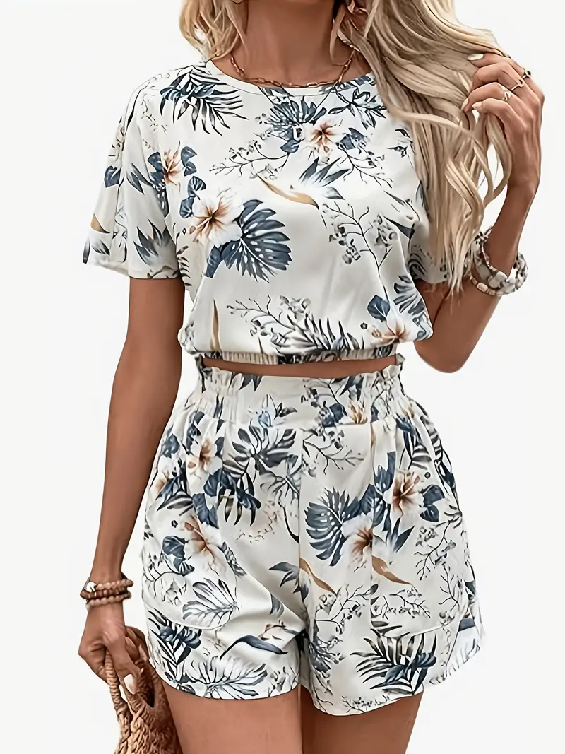 Aminna – Elegantes Top- und Shorts-Set - Image 24