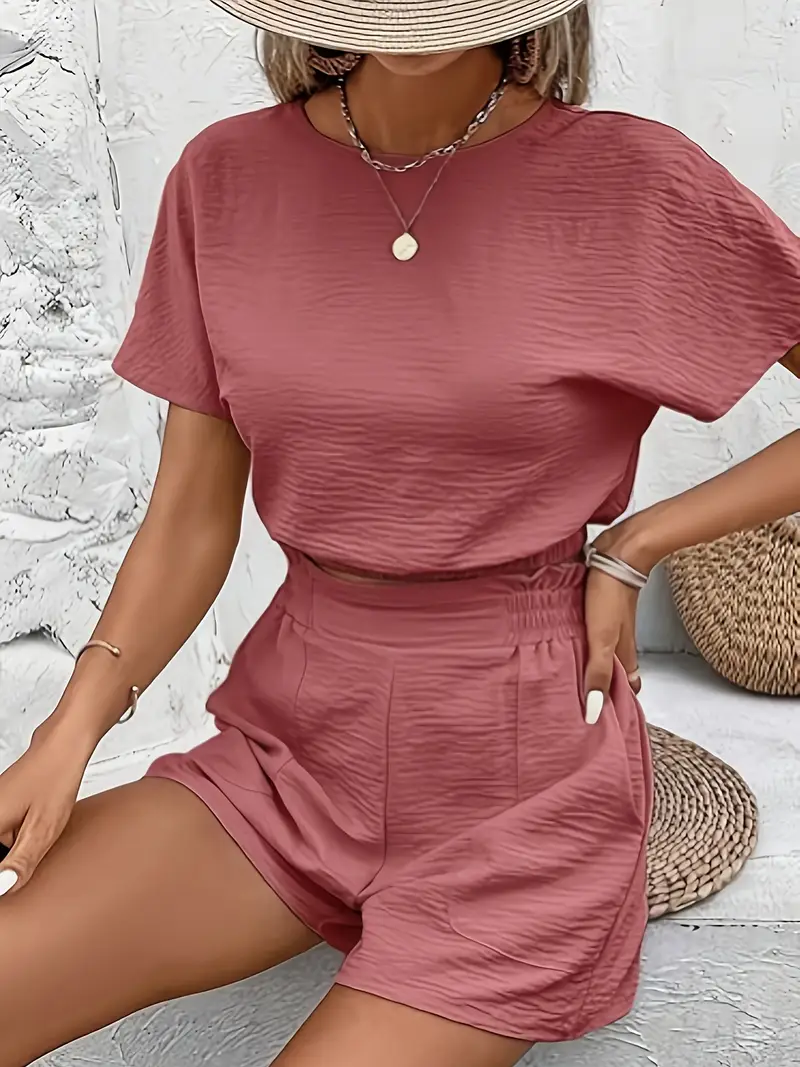 Aminna – Elegantes Top- und Shorts-Set - Image 25