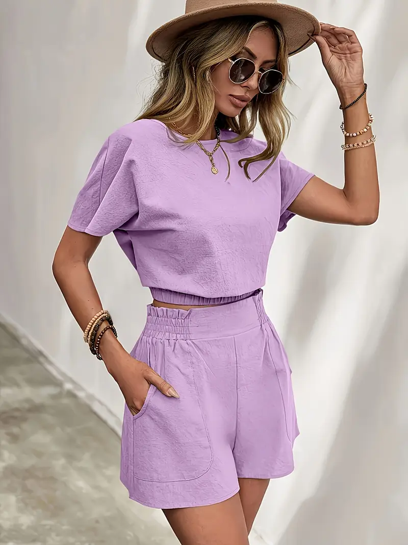 Aminna – Elegantes Top- und Shorts-Set - Image 5