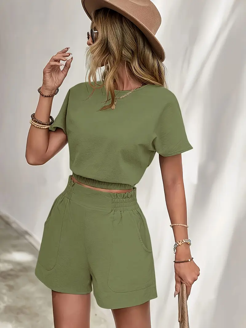 Aminna – Elegantes Top- und Shorts-Set - Image 9