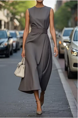 Amy - Geometric Dress - Image 4