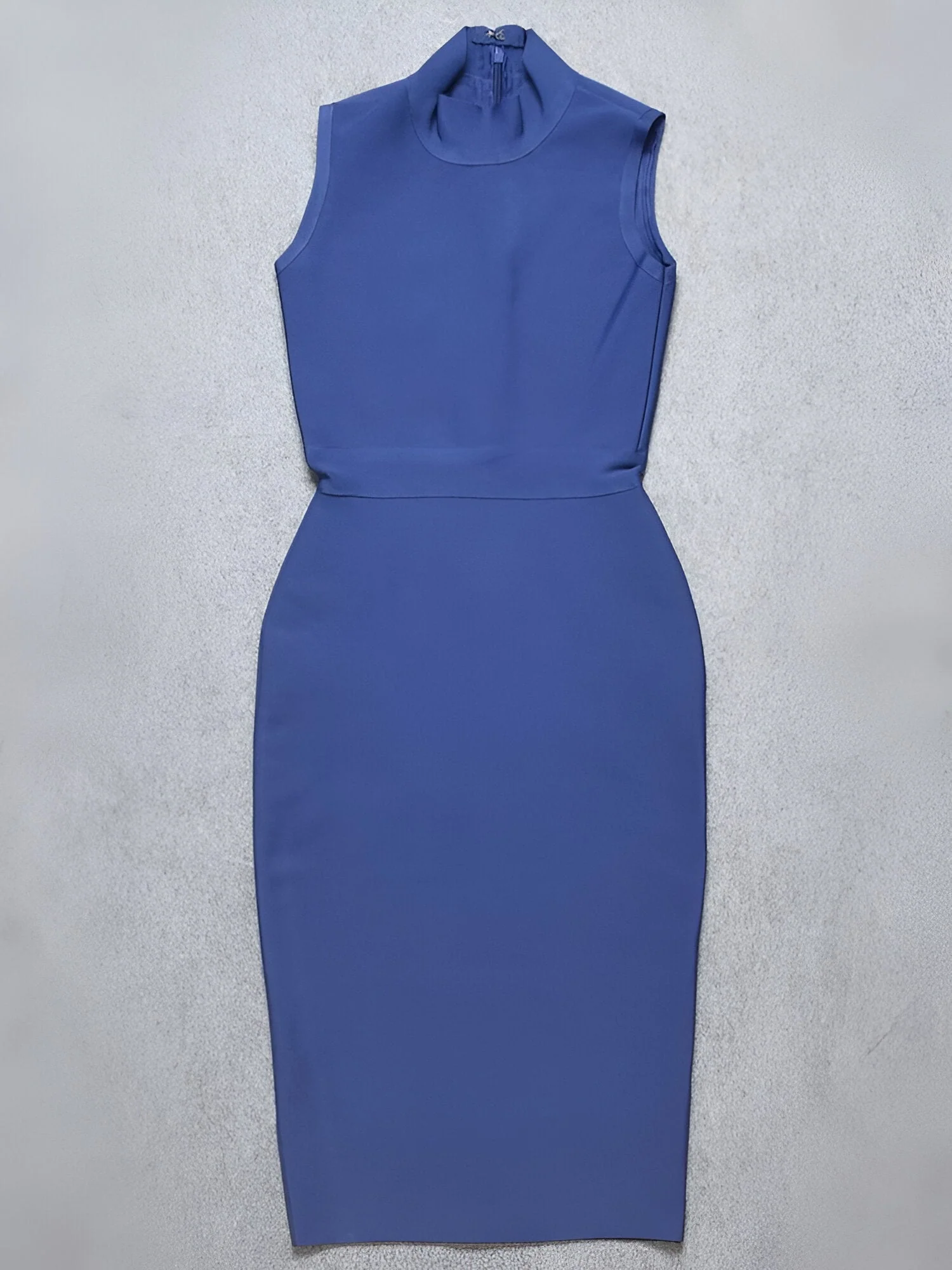 Anastasia | Elegantes Blaues Sommer Bandage Kleid - Image 20