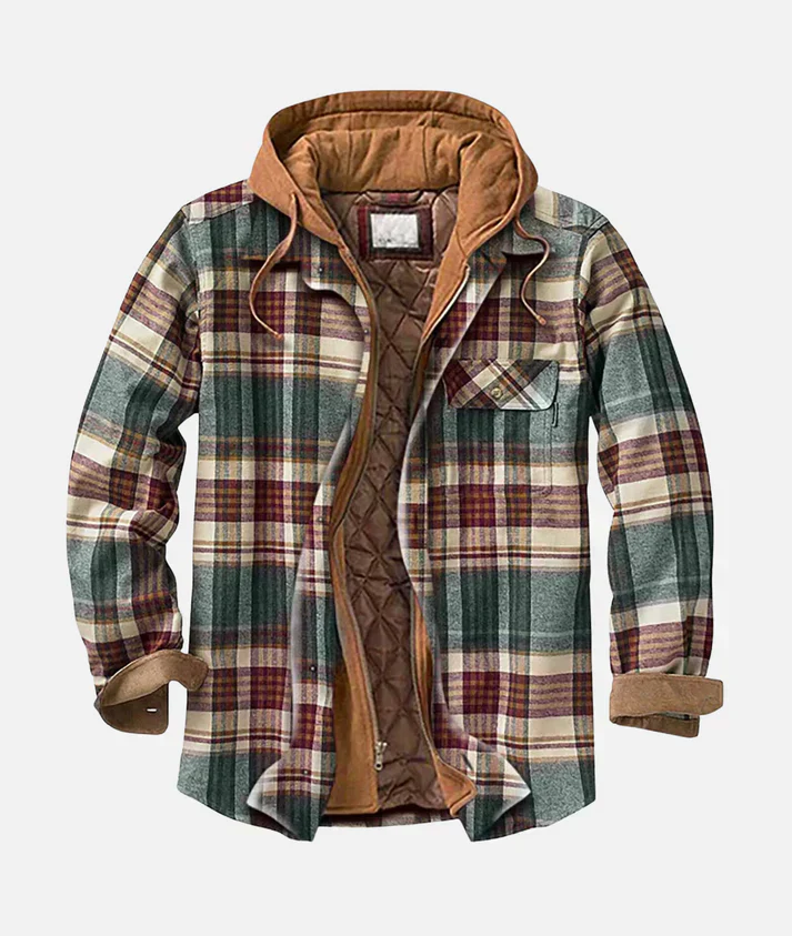 Andrea™ | Stylische Patchwork Karo Jacke - Image 4