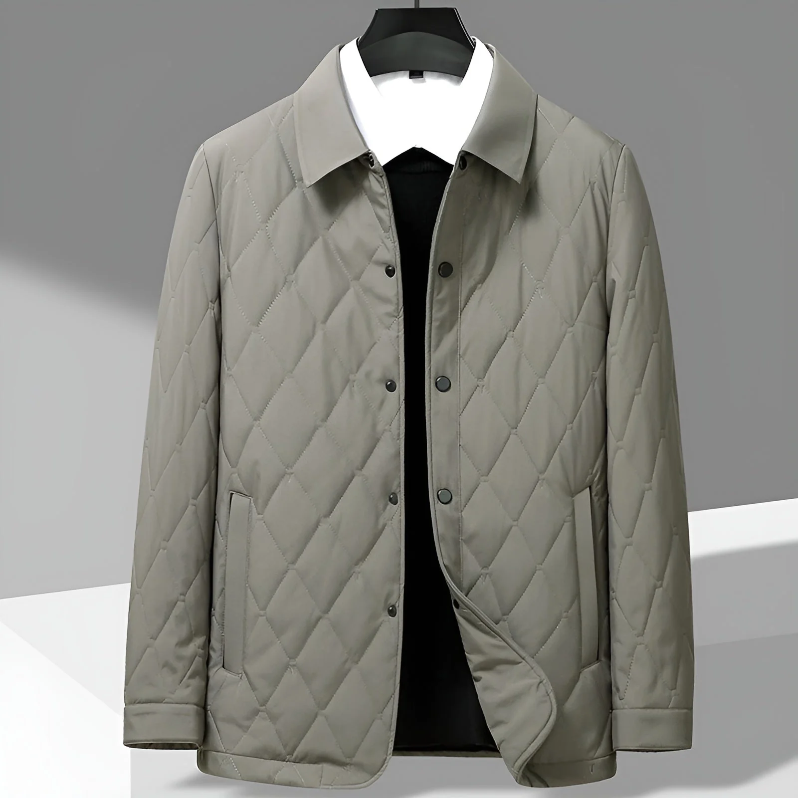 Andrés – Elegante gesteppte Herren Übergangsjacke - Image 4