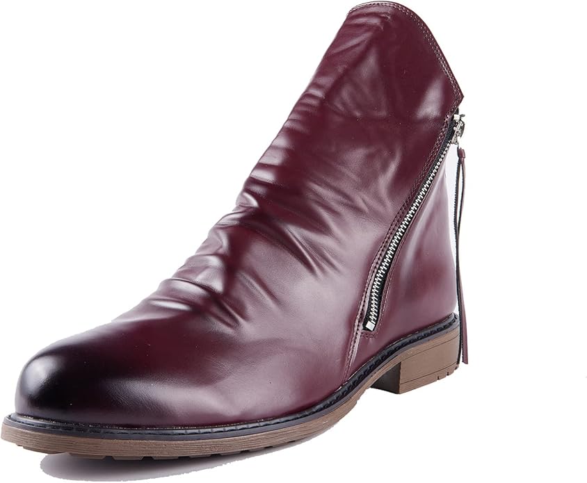Andrés – Elegante Herren Lederstiefeletten mit Reißverschluss - Image 5