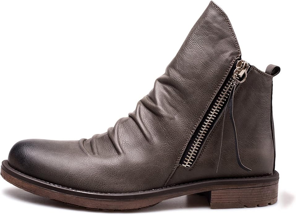 Andrés – Elegante Herren Lederstiefeletten mit Reißverschluss - Image 6