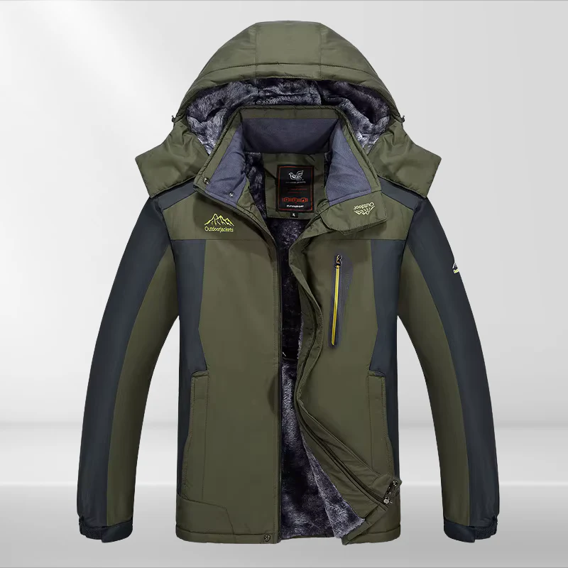 Andrés – Funktionale Herren Outdoorjacke mit Kapuze und Wetterschutz - Image 2