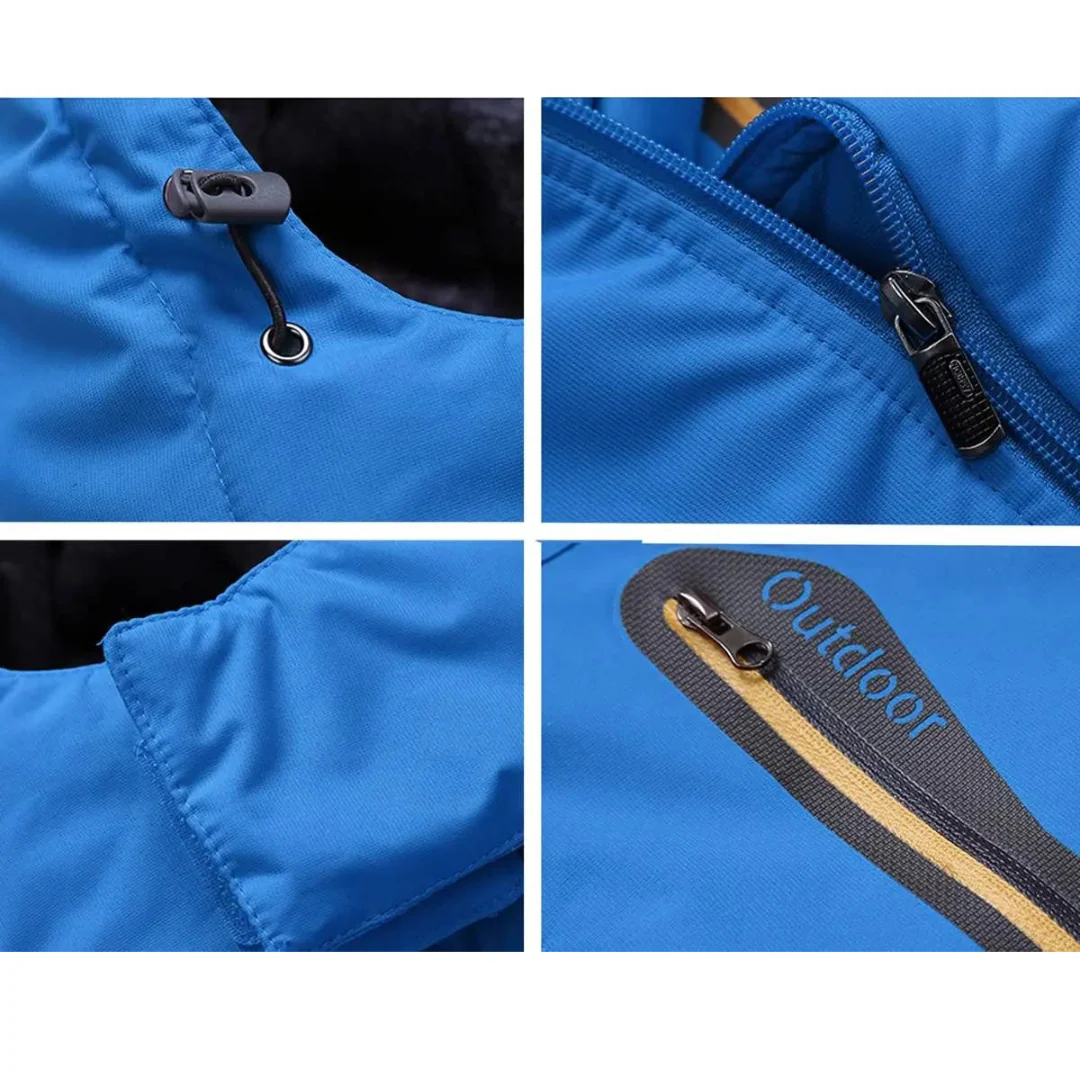 Andrés – Funktionale Herren Outdoorjacke mit Kapuze und Wetterschutz - Image 5