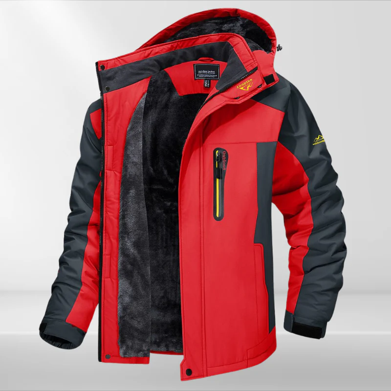 Andrés – Funktionale Herren Outdoorjacke mit Kapuze und Wetterschutz - Image 8