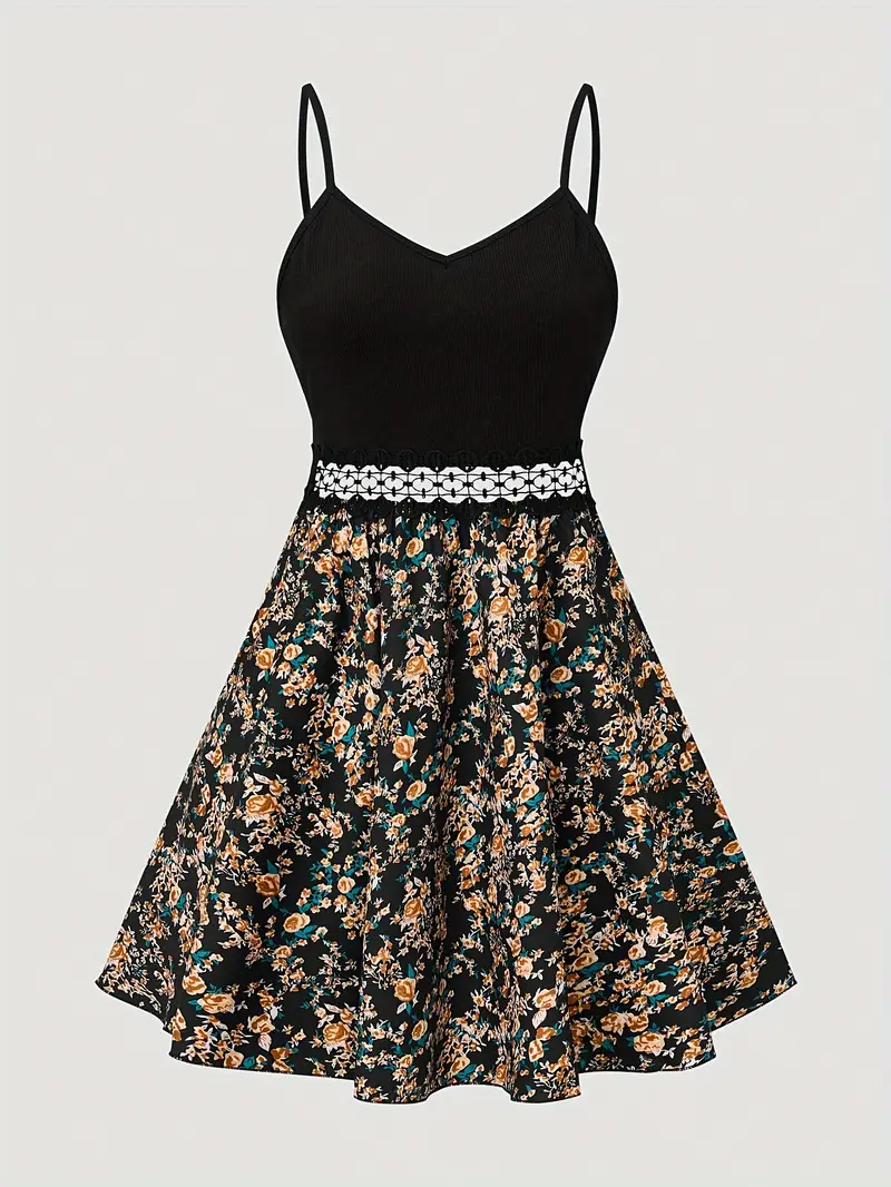 Aniella – Blumen-Camisole-Kleid - Image 2