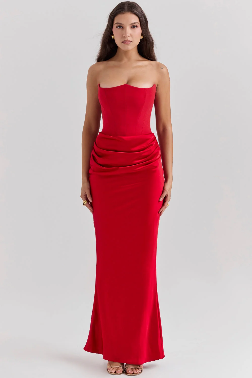 ANIKA I SCHULTERFREIES KLEID - Image 12