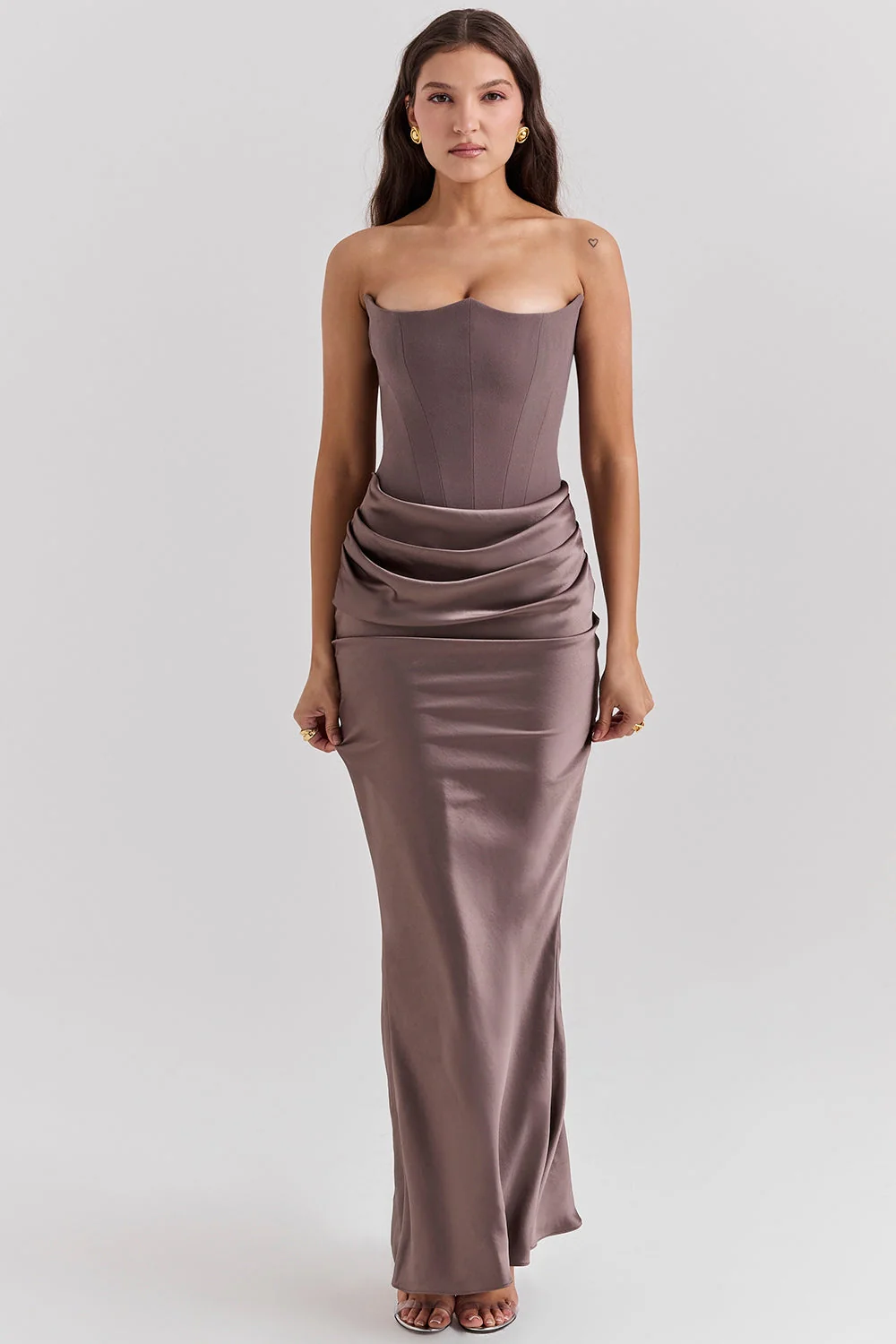 ANIKA I SCHULTERFREIES KLEID - Image 13