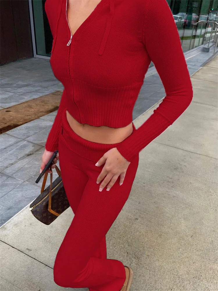 Anka | Bequemer Strick 2-teiliges Tracksuit - Image 16