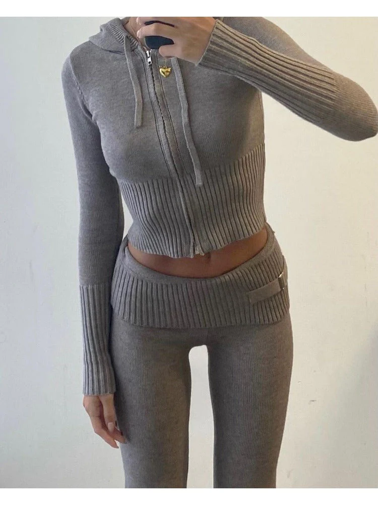 Anka | Bequemer Strick 2-teiliges Tracksuit - Image 3